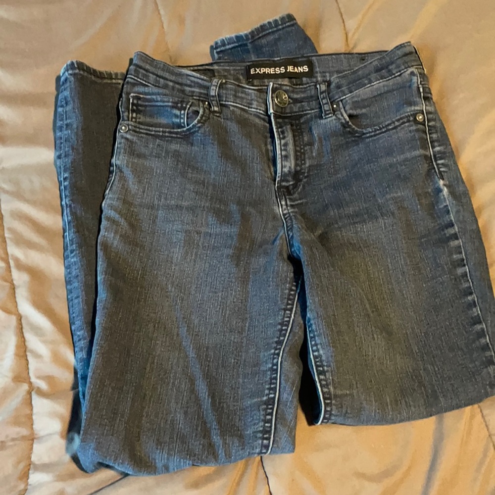 Express Denim Highrise Ankle Legging Size 2